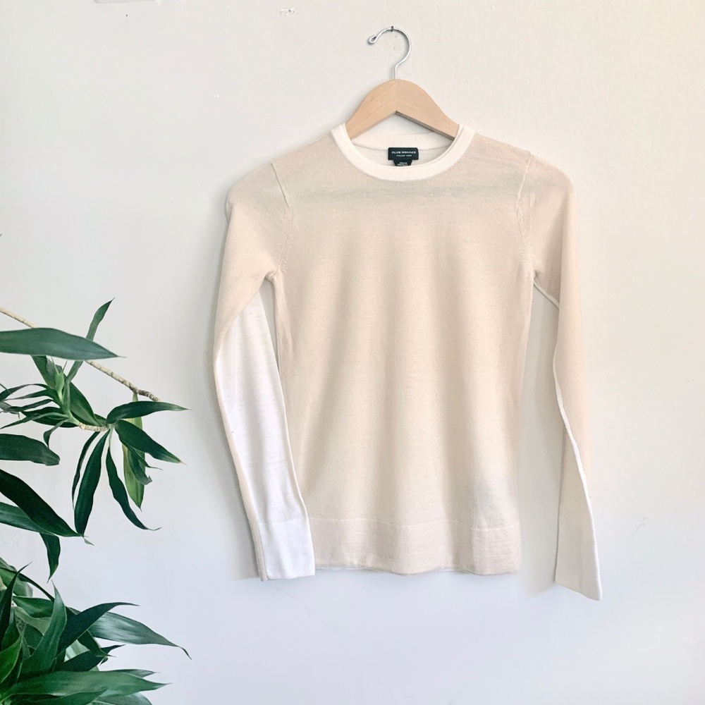 CLUB MONACO - Mackenzie Back Block Sweater